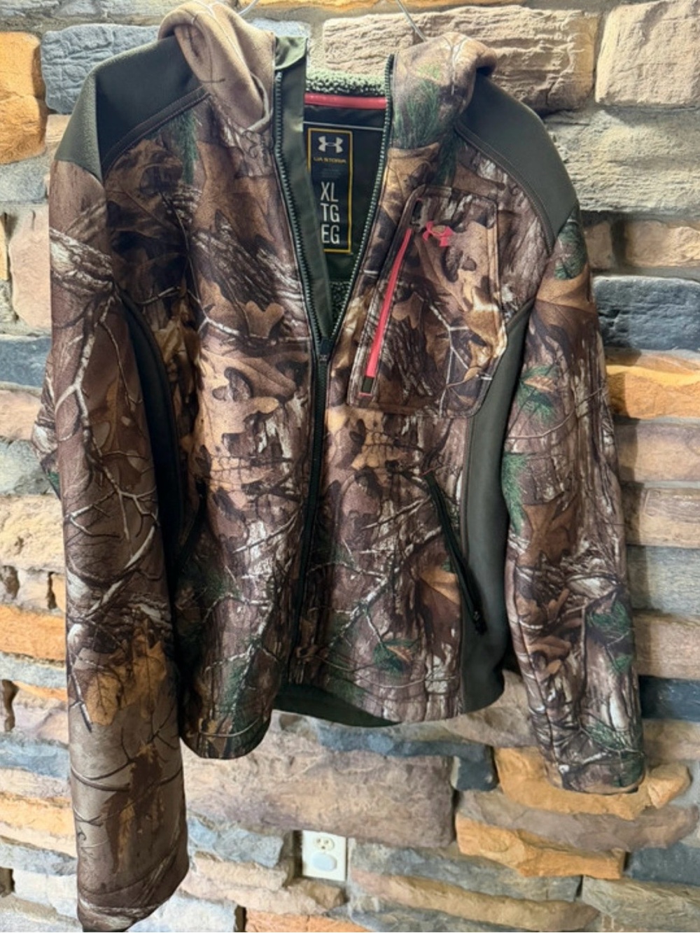 Under Armour AU Storm Ayton camo hunting jacket